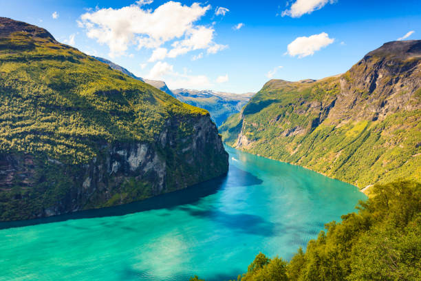 istock Geiranger fjord in Norway 1317477169