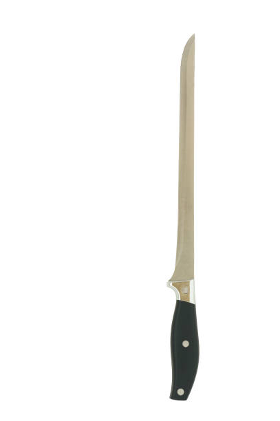 istock Fine and long knife to cut Serrano ham. 1317481151
