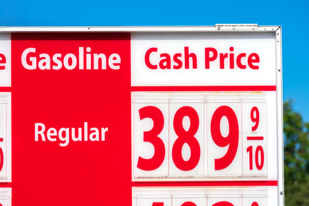 istock High gas prices on red sign 1317488209