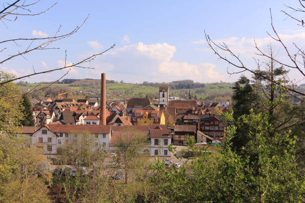 Spring in Schopfheim in the Black Forest