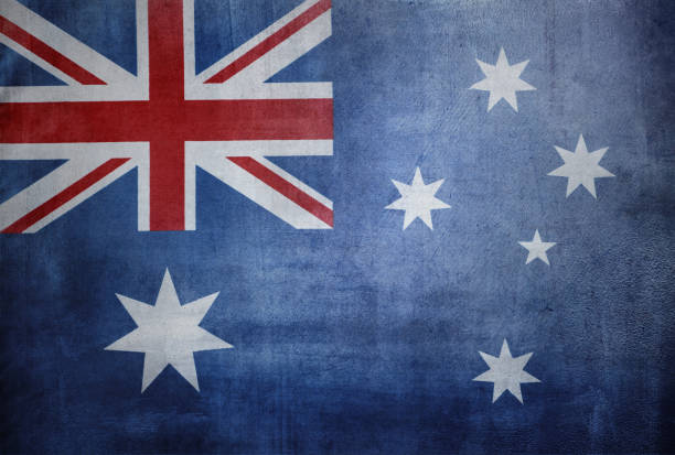 istock Grunge Australian flag 1317494262
