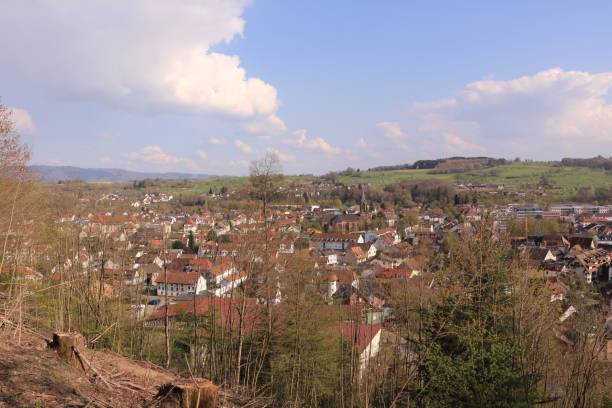 istock Spring in Schopfheim in the Black Forest 1317494351