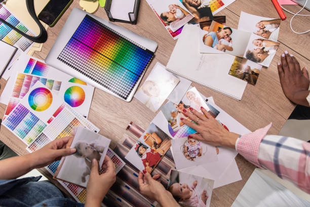 istock Using old photographs for a new portfolio 1317496595