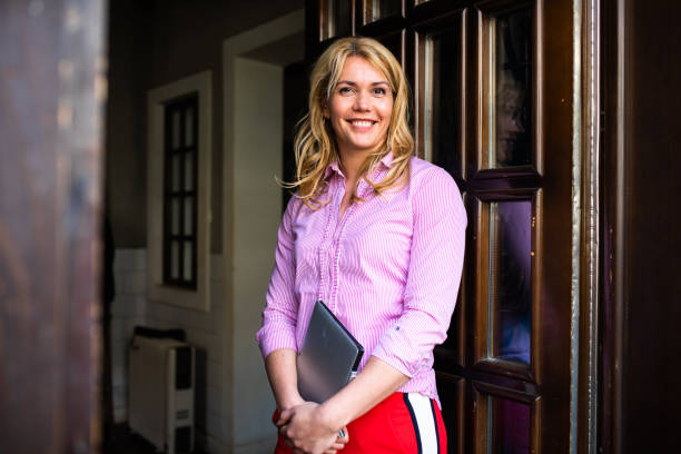 istock A female restaurant owner 1317503070