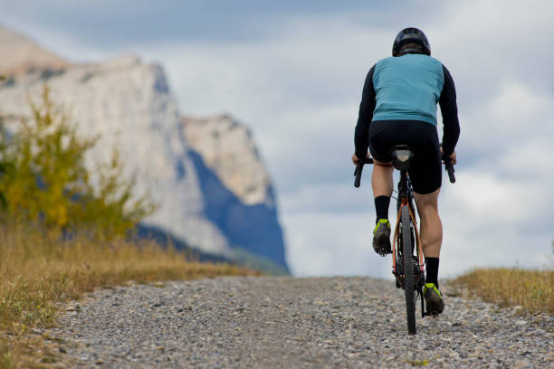 istock Gravel Road Bicycle Ride 1317508949