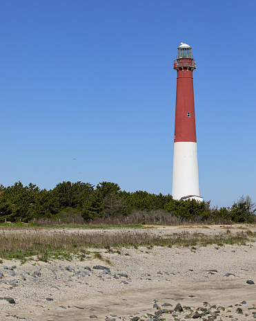 Barnegat Lighthouse in the springtime