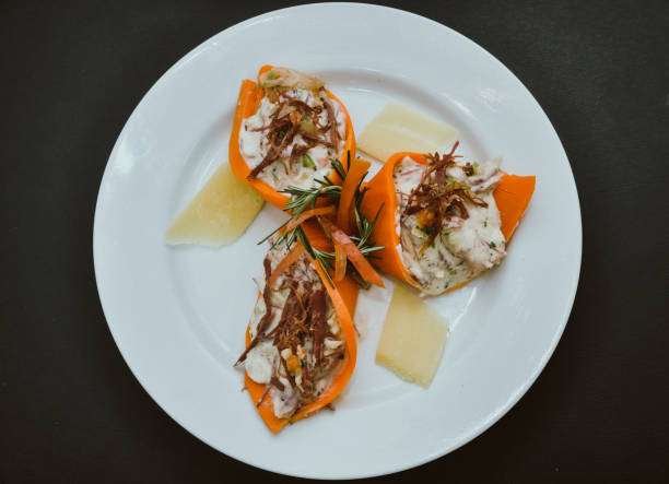 istock Trio of fresh juicy protein wraps with vegetables 1317535183