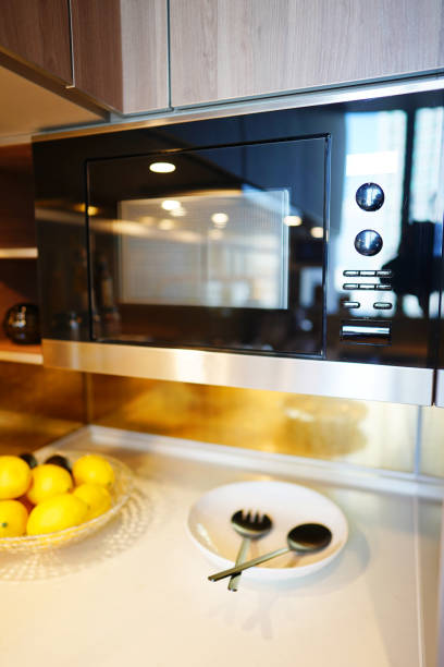istock Opening door on built in oven 1317542691