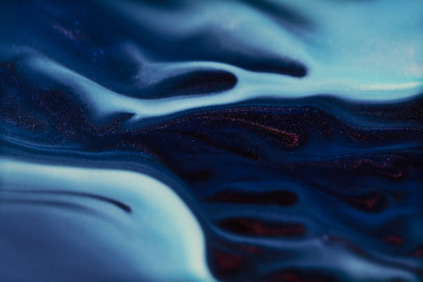 niebieskie abstrakcyjne tło płynu - snow texture zdjęcia i obrazy z banku zdjęć