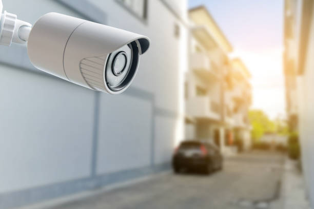 istock CCTV Security Camera monitoring. Protect your home from thieves. 1317547105