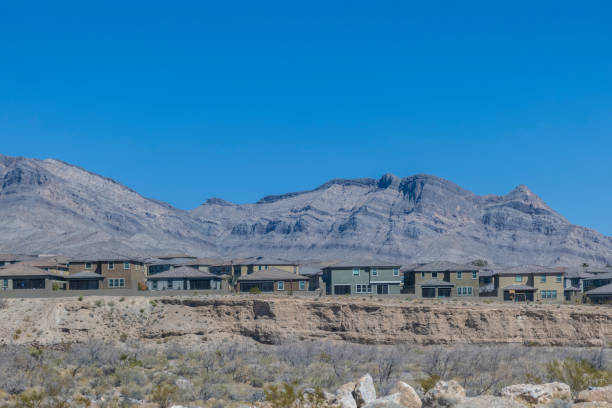 A Las Vegas neighborhood built in Summerlin near Red Rock Canyon.