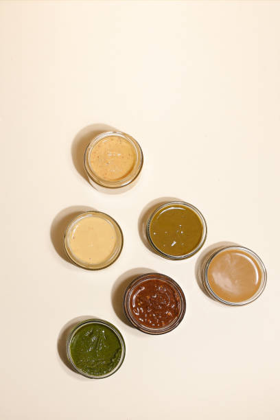 istock Body scrub of honey sugar peeling. Neutral Background 1317559109