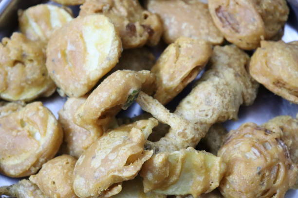 istock Crispy Green Chilli Pakora or Mirchi Bajji 1317562224