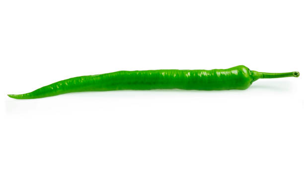 Green chili peppers