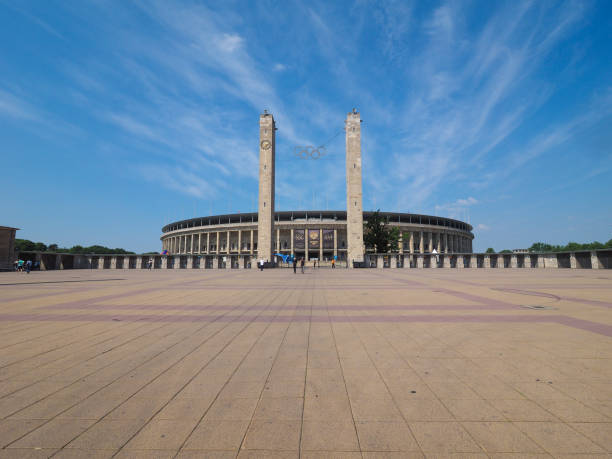Berlin, Germany - Circa June 2016: Olympiastadion (meaning Olympic Stadium)