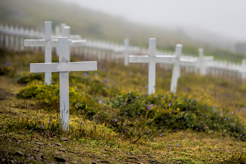 Cemetery of iceland