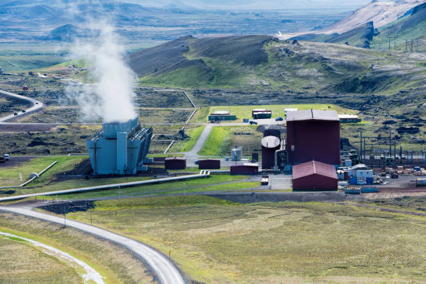 istock Geothermal power station in Iceland 1317575195