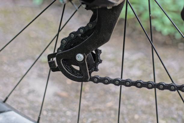 istock one black rear iron chain sprocket 1317579502