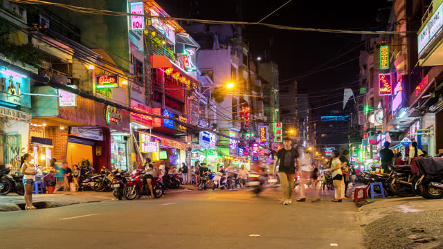 Pham Ngu Lao Street Ho Chi Minh City