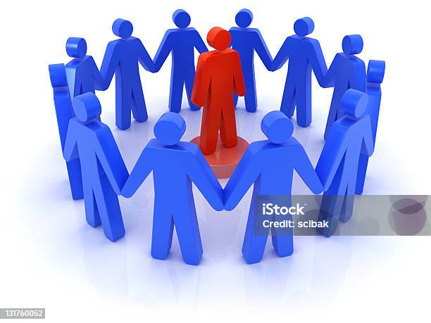 Support Group Stock Photo - Download Image Now - Blue, Bonding, Business