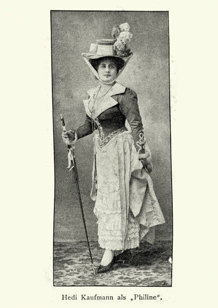 istock Hedi Kaufmann, Austrian Soprano opera singer, 19th Century 1317608892