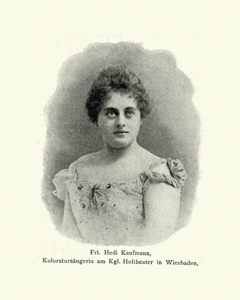 istock Hedi Kaufmann, Austrian Soprano opera singer, 19th Century 1317608912