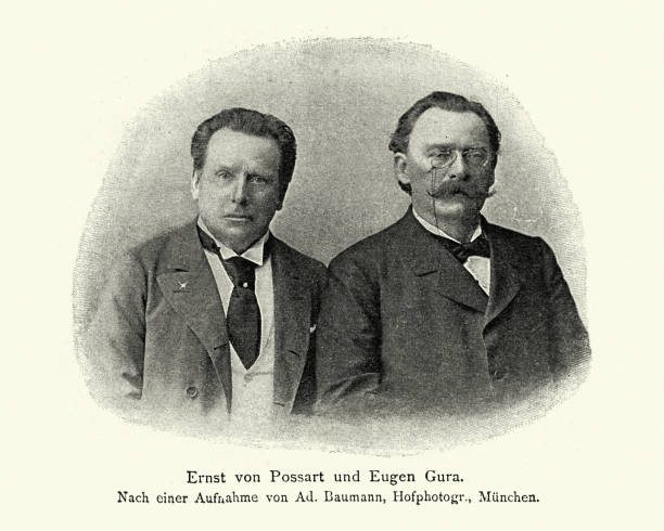 istock Ernst von Possart, German actor and Eugen Gura, German operatic baritone, 19th Century 1317608974