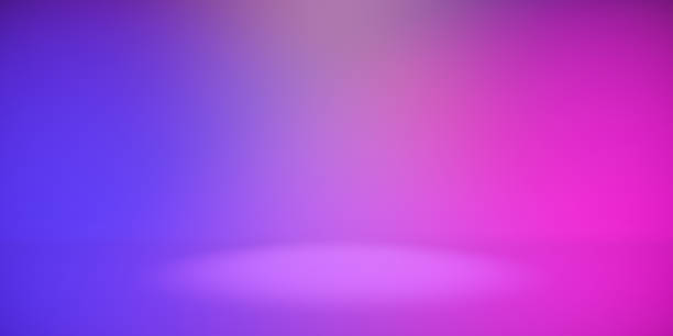 istock Abstract colorful neon pink and purple gradient design for background. 1317622150