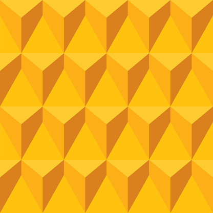 3d View Pattern Simple Geometric Seamless Pattern With Simple 3d Elements Stock Illustration ...