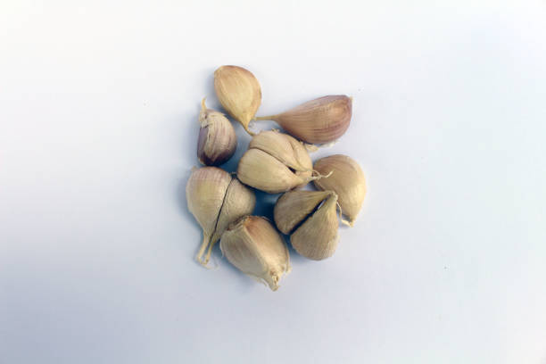 istock garlic, called white onion in Indonesia 1317633111