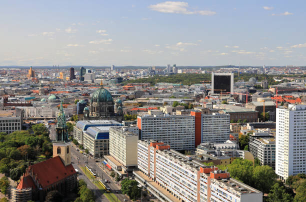 istock Berlin - aerial view. Germany, Europe. 1317633582