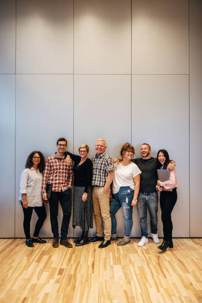 istock Business team standing together for a portrait 1317636813