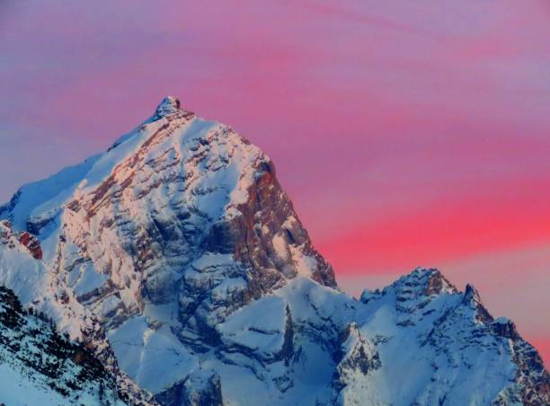 istock Sunset on Cortina d'Ampezzo the queen of Dolomites 1317640632