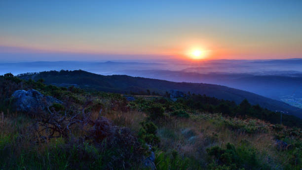 istock Sunrise in Monte Xesteiras, Pontevedra 1317645907