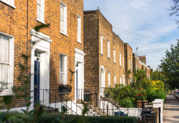 istock Terraced properties in Hackney, East London 1317650976
