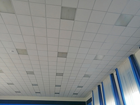 Armstrong suspended ceilings and ceiling systems in the Great hall
