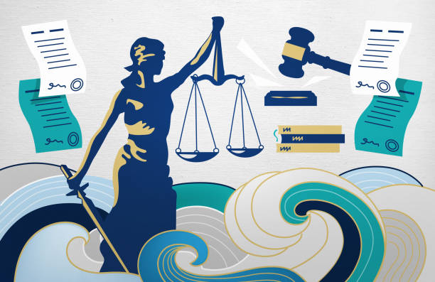 istock Legal and law concept illustration 1317653361