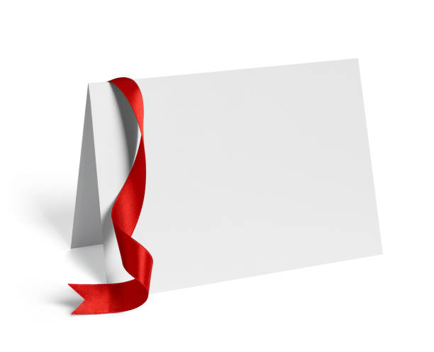 istock folded leaflet red ribbon bow paper template book desktop calendar 1317654148
