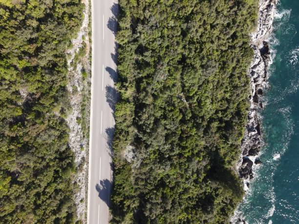 istock Coastal road - Montenegro 1317669266