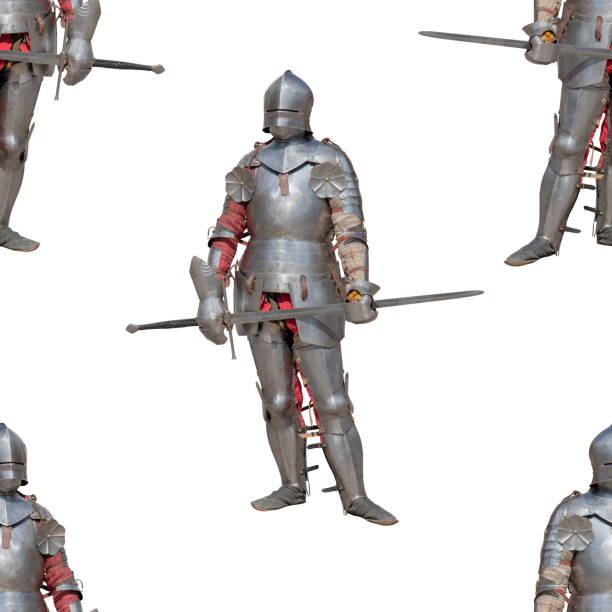 istock Knight in shiny metal armor 1317672334