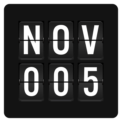 November, Number 5, 2021, 2022,2023, geometric shape, Arrival Departure Board, airport, alphabet, black background.