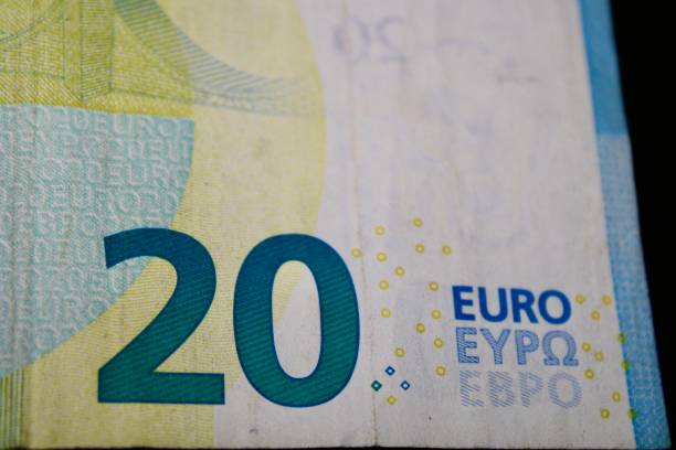 istock Twenty euros note European union currency notes 1317687051
