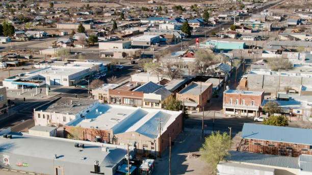 istock Aerial View of Willcox, Arizona 1317698964