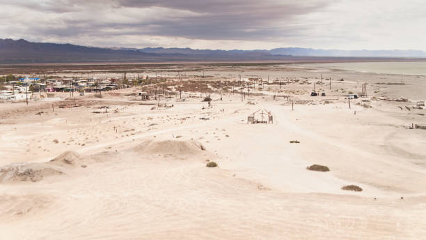istock Bombay Beach - Aerial 1317701402