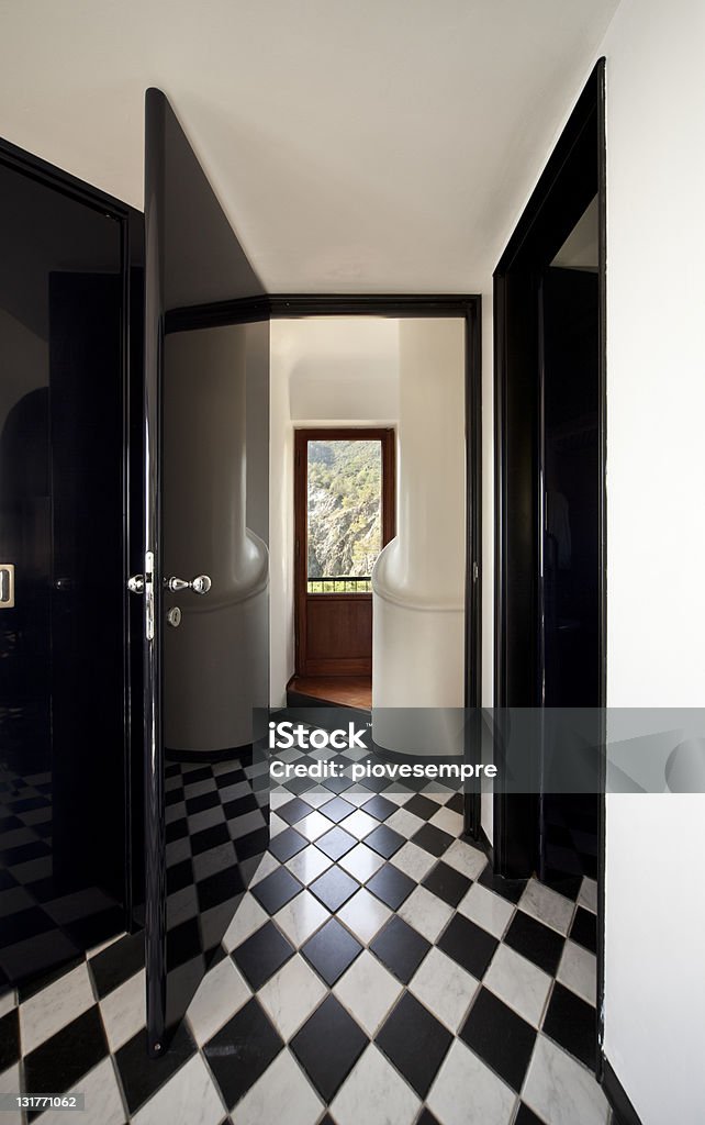 Torre de luxo apartments Residencial - Royalty-free Aberto Foto de stock