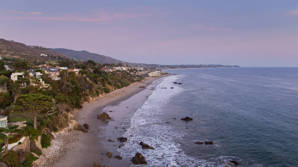 istock Malibu Shoreline - Aerial 1317719473