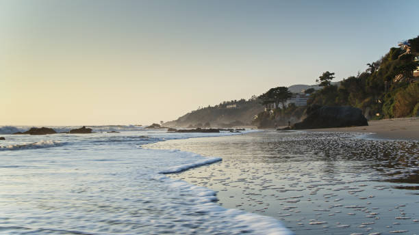 istock Waves Cresting On Malibu Beach 1317719544