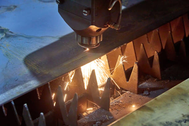 istock precision laser cutting of steel sheets on a cnc laser machine 1317725648