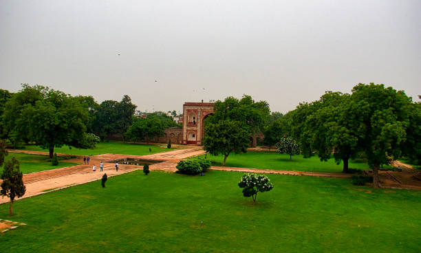 istock Garden view inside Humayun Tomb 1317725653