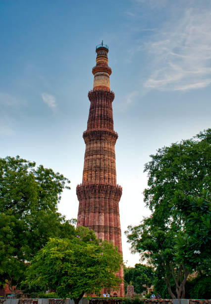 istock Low angle view of Qutub Minar 1317727635
